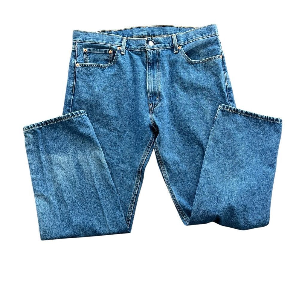 Levi’s 505 Regular Fit Jeans Men’s W40 L32 | Classic Straight Leg Denim |